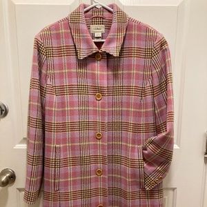 LLBean wool coat